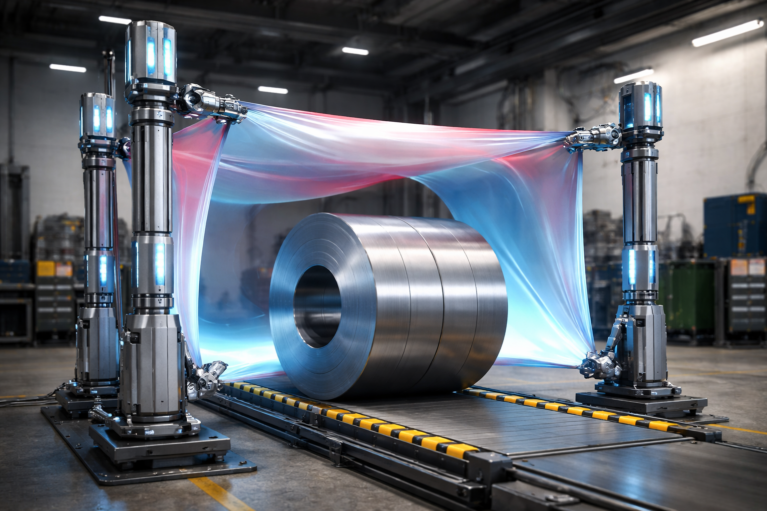 Advancing Automation in Steel Coil Packaging - Concord Supply